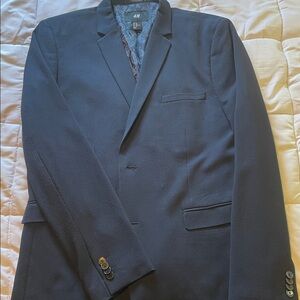 H&M Men's Dark Blue Sport Coat